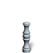 Памятники мраморные. Балясина (выс.500мм,, диаметр.130мм) (www.mramor-urala.ru)